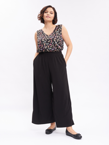 Брюки кюлоты ZBB25107BLK01 (ARTESSA, Россия) — размеры 64-66