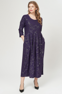 Платье 2005002/3 ( фиолетовый)