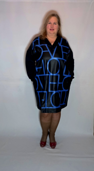 Платье-туника "Шик" ( электрик) Платье-туника "Шик" ( электрик)