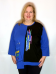 Туника 9211-7 Туника 9211-7 (Китай, Yalina) — размеры 8 xl